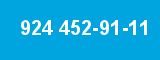 924 452-91-11 924 452-91-11